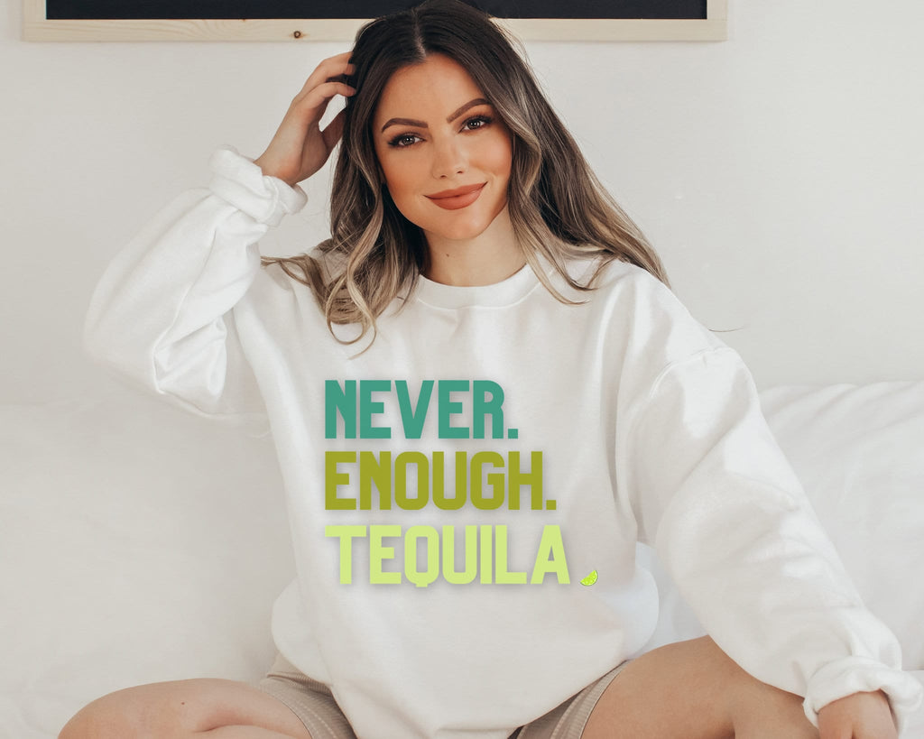 Tequila Top Party WHITE Sweatshirt Weekend Sweater Alcohol Sweatshirt Drinking Sweatshirt Bar Sweatshirt Daughter Gift Cool Sweatshirt Drunk