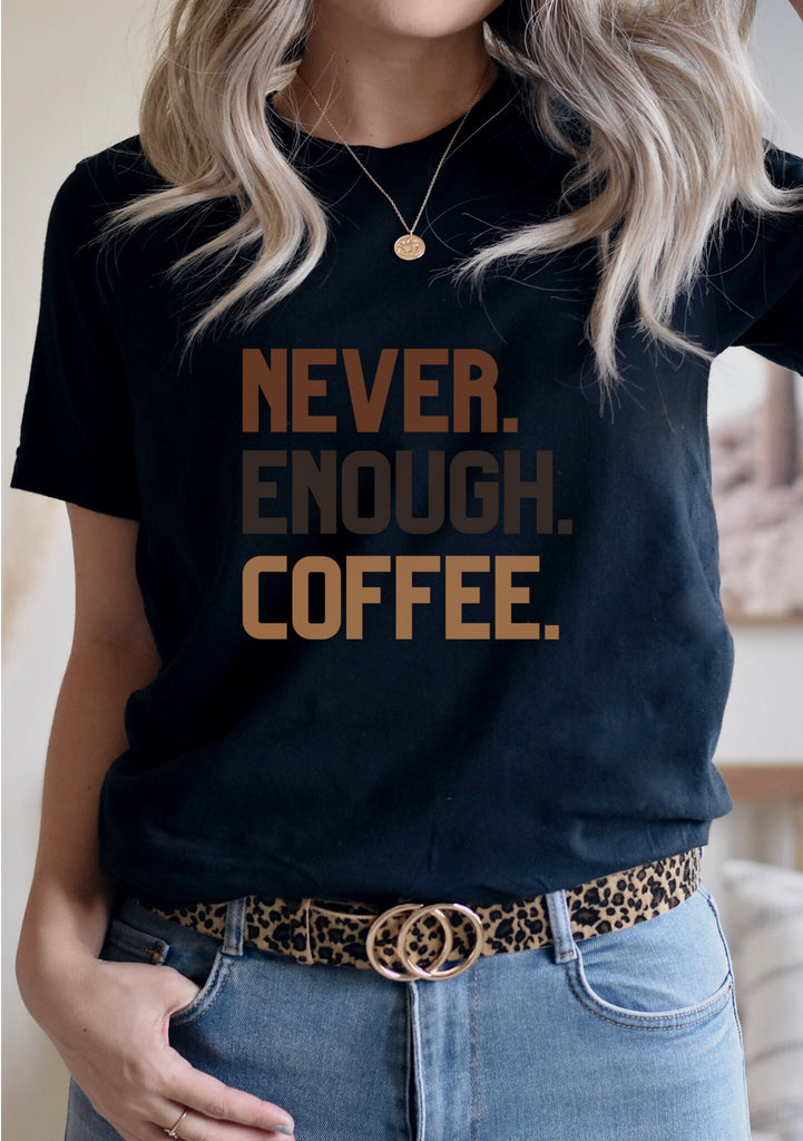 I Love Coffee BLACK TShirt Gift For Her Coffee Drinker Tshirt Cool Coffee Tee Coffee Tee Funny Coffee T Coffee Lover Tee Coffee Addiction