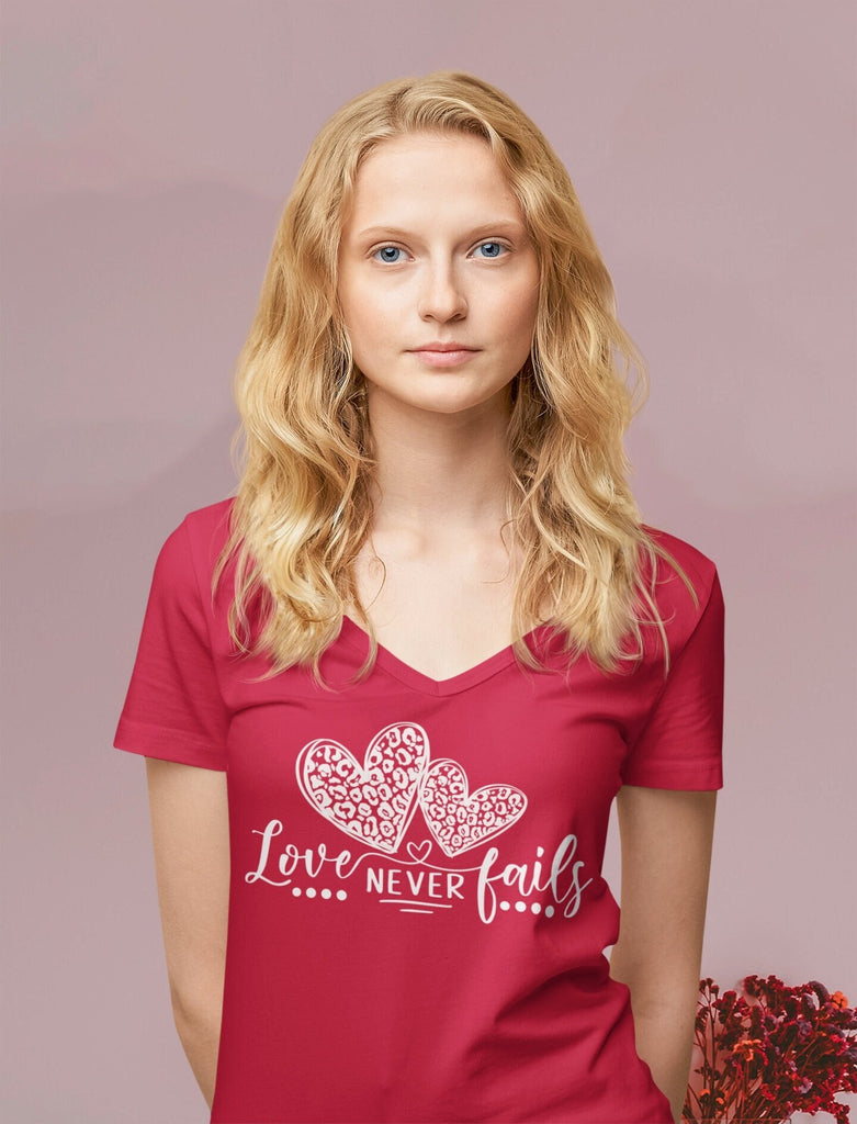 Red Love T Shirt Valentines V Neck Shirt Lover Tee Shirt Red Valentines Tshirt Red Valentines Day Tee Gift Love Valentines T Shirt Her Gift