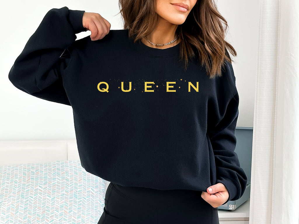 Festival BLACK Sweatshirt Queen Sweatshirt Rock T Shirt Fredd Mercury Queen Band Shirt Rock Clothing Rock Band T-Shirt 80s Nostalgia Vintage