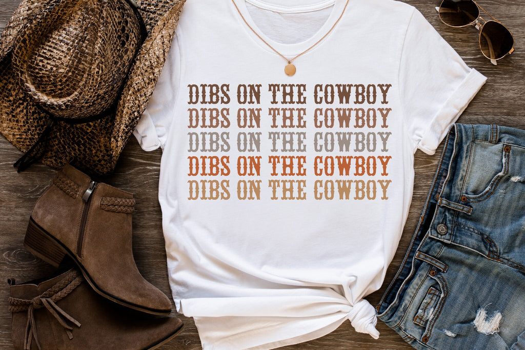 Dibs On Cowboy Country Boho Cow Skull Shirt Howdy Shirt Wild West Shirt Western Graphic Tee Cowgirl Top Bull Skull Tee Southwest Top Western