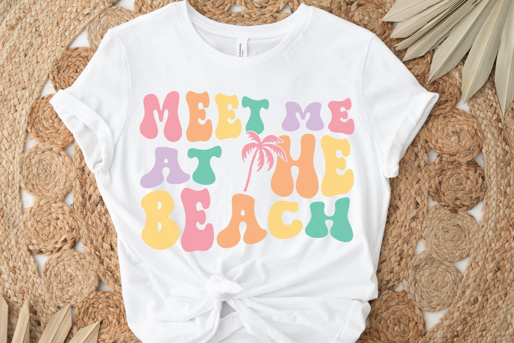 At The Beach Summer T-Shirt Beach T-Shirt Stay Salty Distressed T Shirt Womens T Shirt Vintage Tee Skeleton Grunge Skull Beach Gift Mom Tee