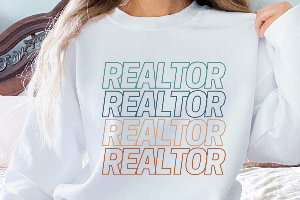 Realtor Sweatshirt Real Estate Gift for Real Estate Agent Home Girl Sweater Realtor Mom Hoodie Cool Realtor Sweatshirt Real Estate Mom Tee