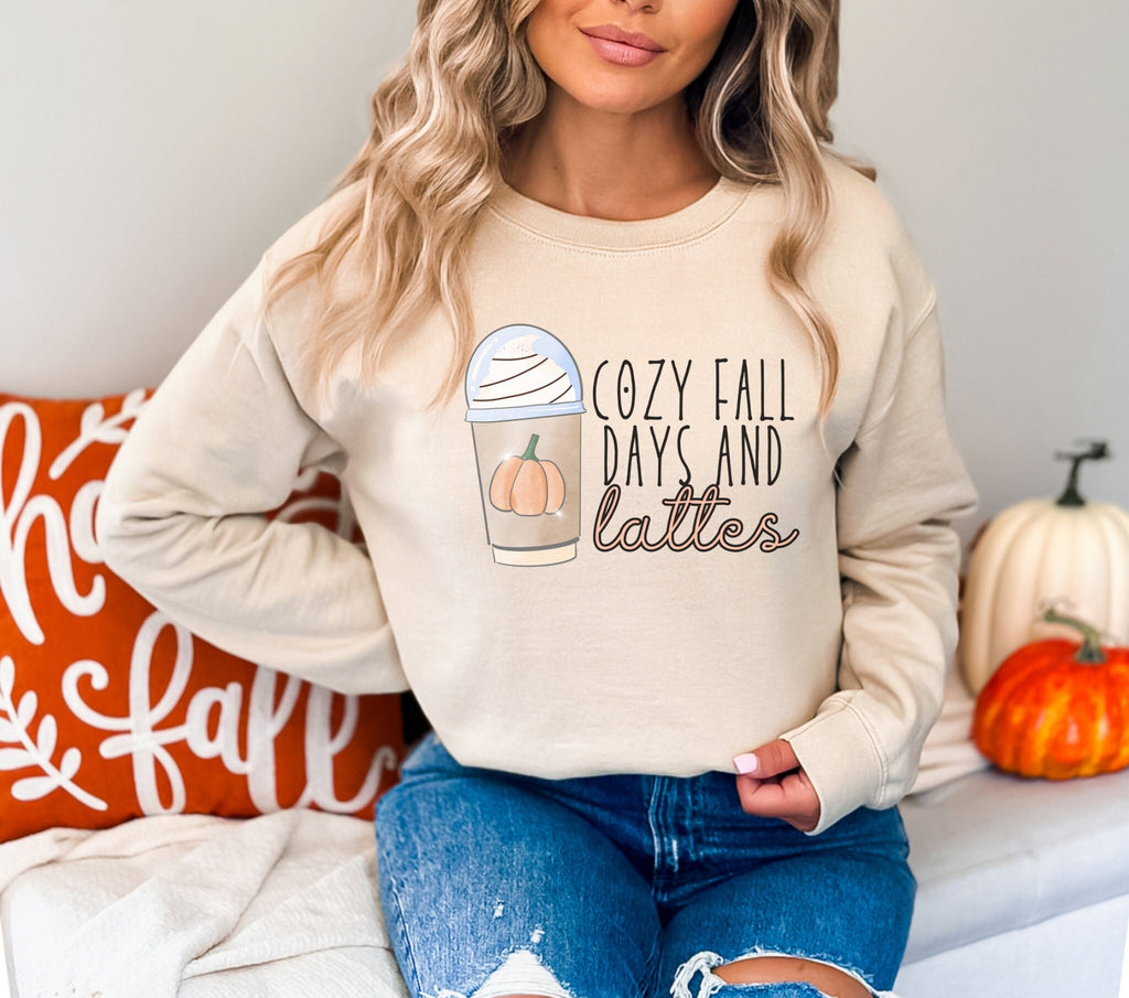 Fall Days Cozy Season Fall Sweatshirt Pumpkin Halloween Sweatshirt Pumpkin Shirt Fall Sweatshirt Spooky Season TShirt Fall Shirts For Women