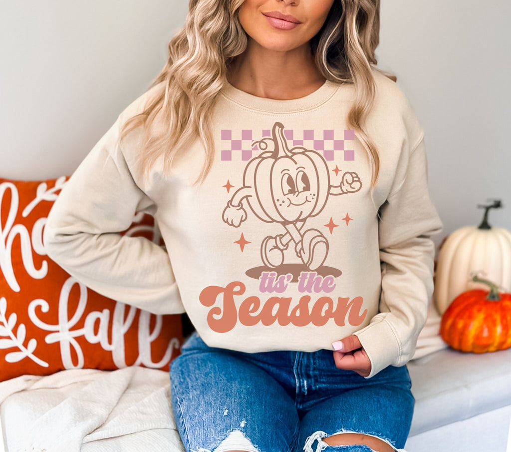 Fall Season Sweater Fall Sweatshirt Pumpkin Halloween Sweatshirt Pumpkin Shirt Fall Sweatshirt Spooky Season TShirt Fall Shirts For Women