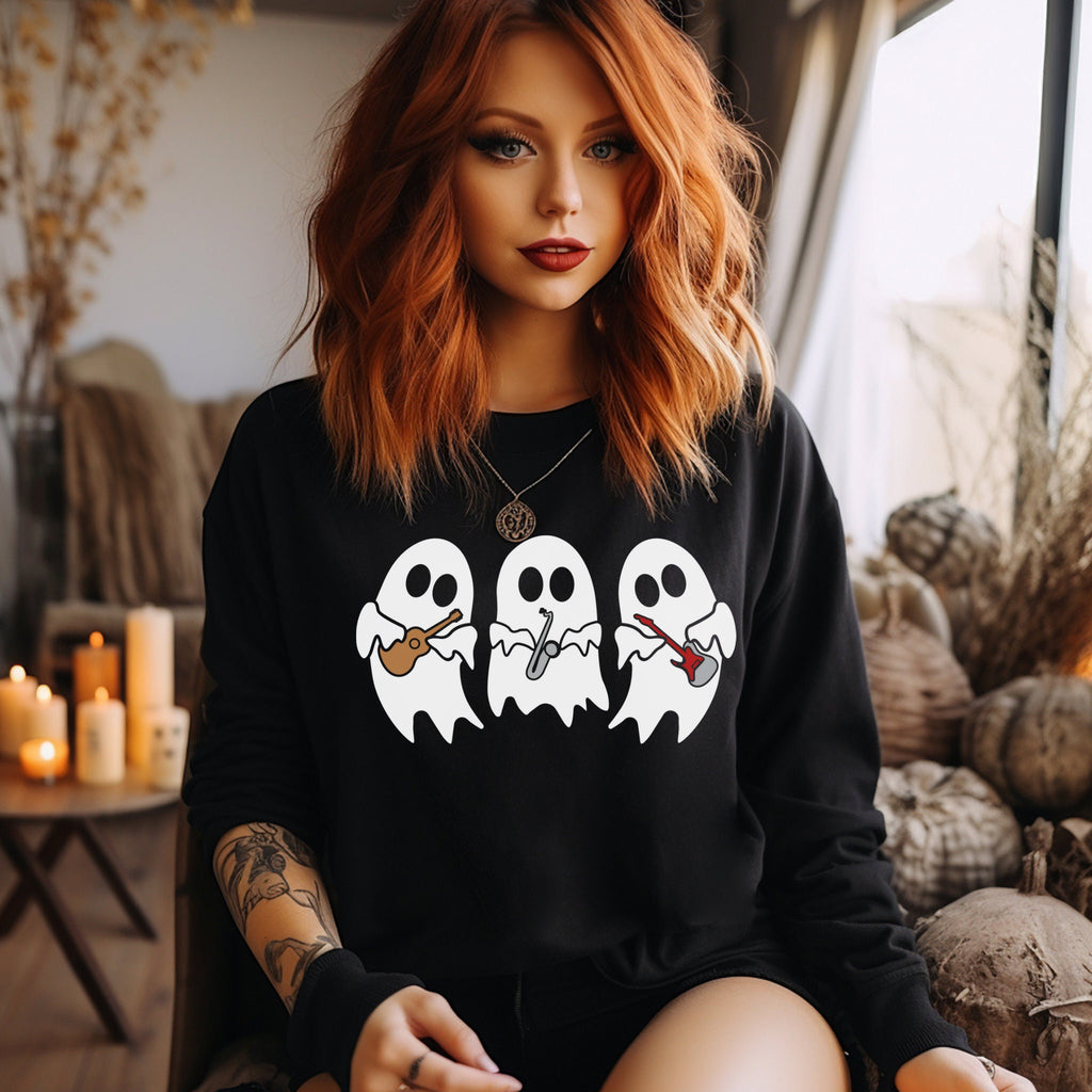 Ghost Halloween Sweatshirt Horror Movie Shirt Halloween Sweatshirt Spooky Season Thanksgiving Shirt Halloween Graphic Tee Fall Pumpkin Shirt