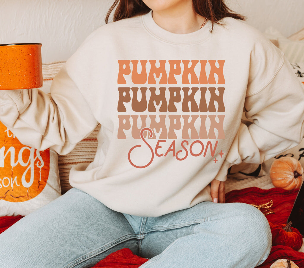 Fall Pumpkin Sweater Fall Sweatshirt Pumpkin Halloween Sweatshirt Pumpkin Shirt Fall Sweatshirt Spooky Season TShirt Fall Shirts For Women