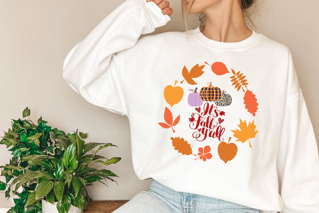 Autumn Fall Sweatshirt Halloween Tee Pumpkin Halloween Sweatshirt Pumpkin Shirt Fall Sweatshirt Spooky Season TShirt Fall Shirts For Women