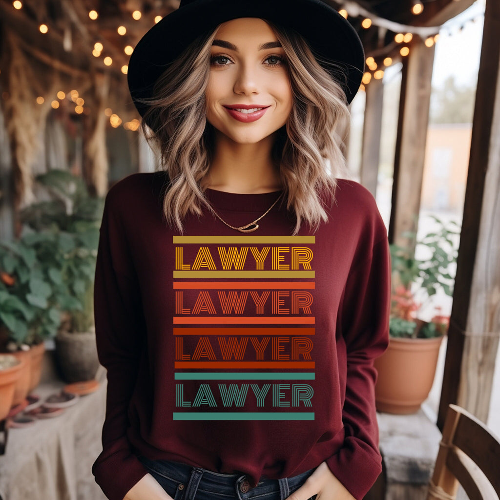 Women in Law Sweatshirt Lawyer Sweatshirt Female Lawyer Sweatshirt Law School Graduate Gift Law Student Shirt Law Student Gift Lawyer