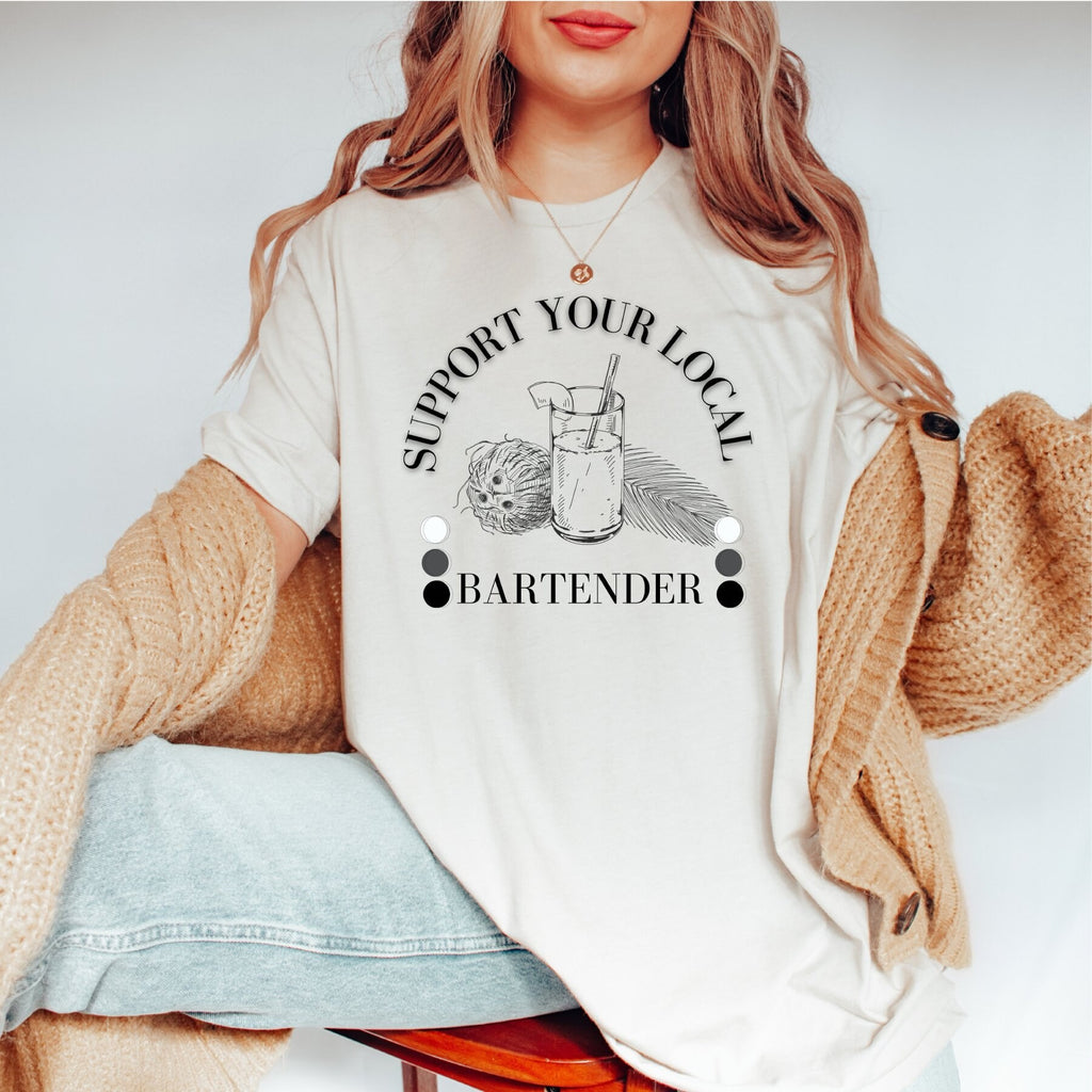 Bartender Shirt Funny Bartending TShirt Bartender Gift Coffee Shirt Barmen Tee Waitress T Shirt Intoxicologist Shirt Barista Booze Tshirt