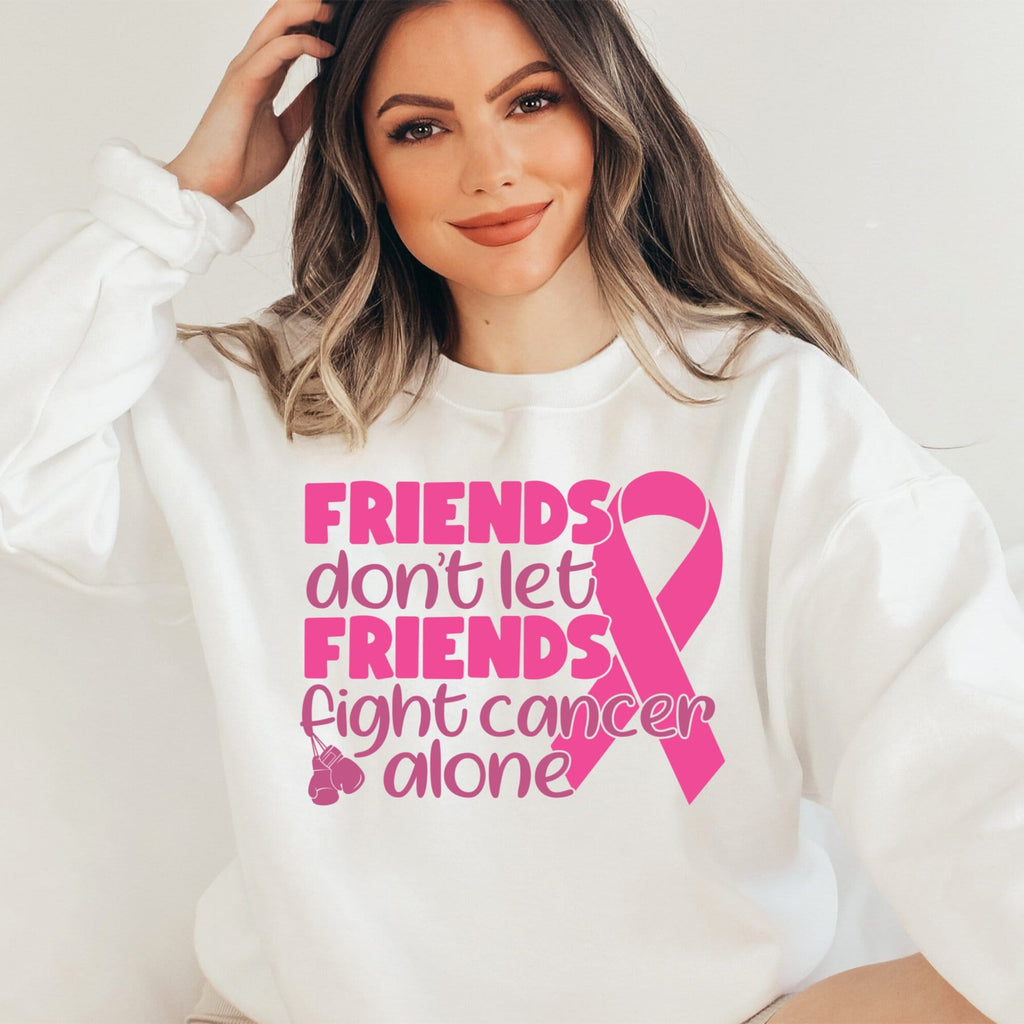 Breast Cancer Sweatshirt Support The Fighters Shirt Admire The Survivors Shirt Honor The Taken Pink Ribbon Shirt Breast Cancer Awareness