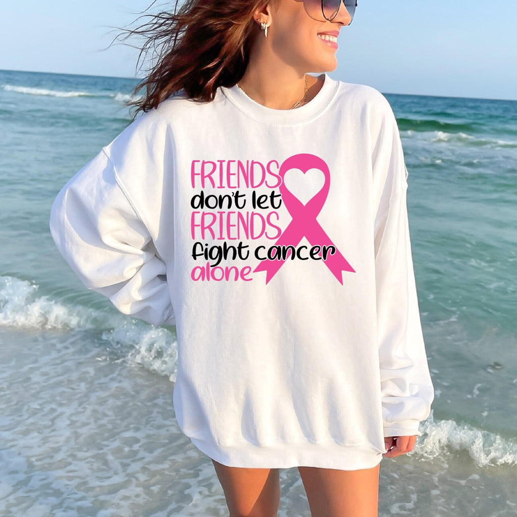 Breast Cancer Sweatshirt Support The Fighters Shirt Admire The Survivors Shirt Honor The Taken Pink Ribbon Shirt Breast Cancer Awareness